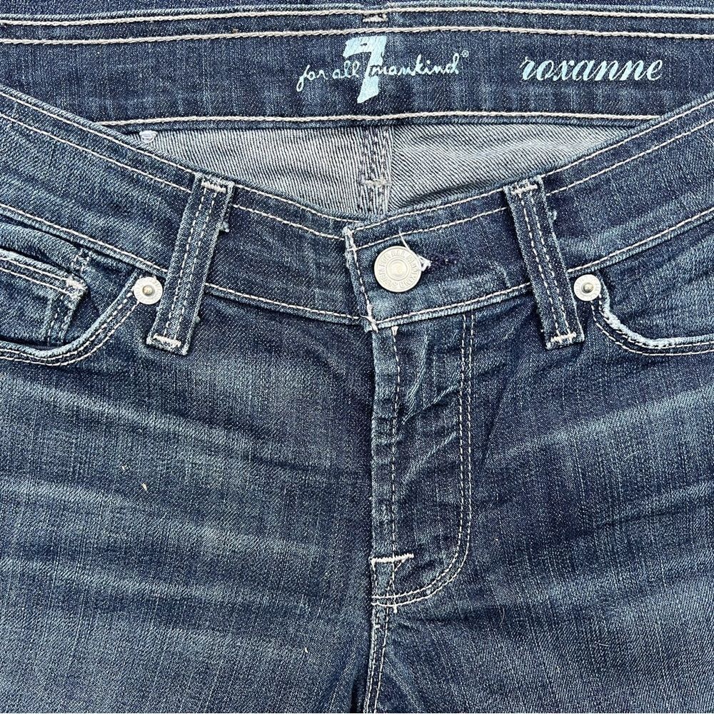7 For All Mankind Roxanne Jeans 25 - Picture 7 of 9
